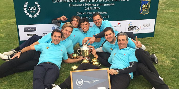 El Córdoba Golf Club es campeón nacional 2015!!!