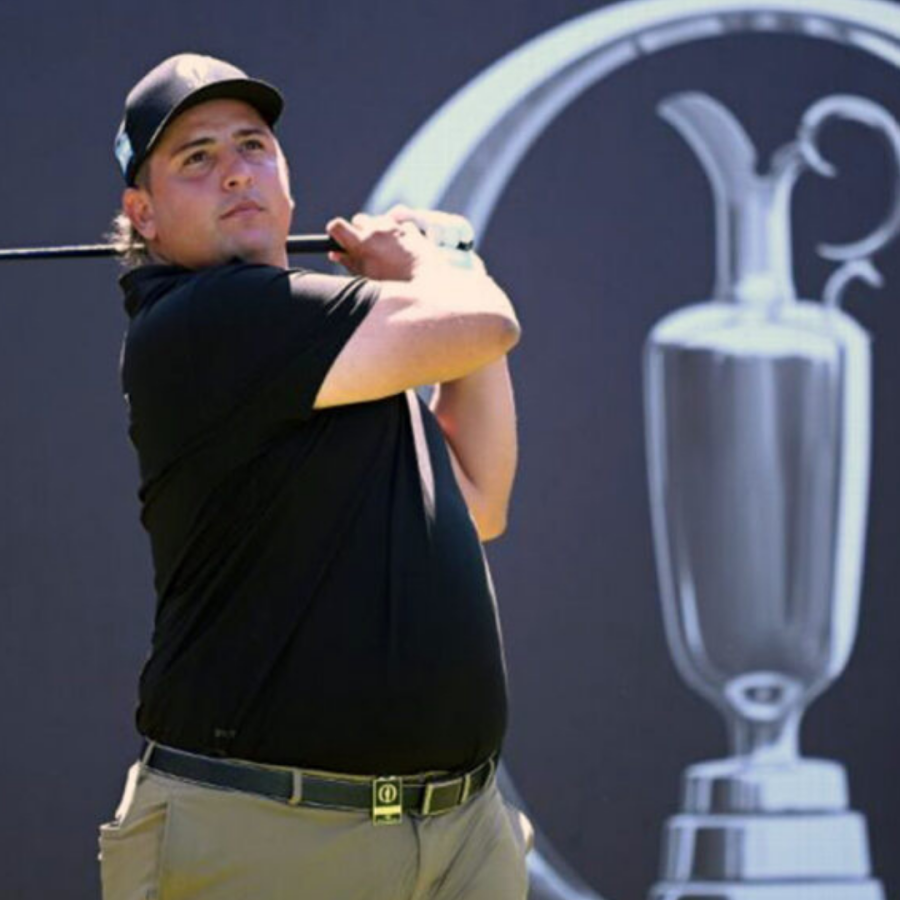 Gran cierre de Mateo Pulcini en su histórico paso por The Open