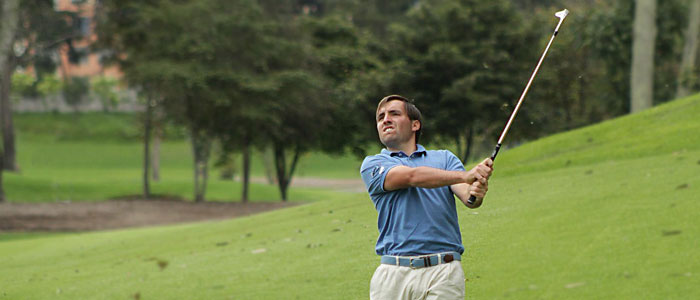 Andrés Schönbaum (h) jugó el 85° Campeonato de Aficionados de Golf de Brasil